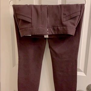 Gap Skinny High Rise in Merlot color